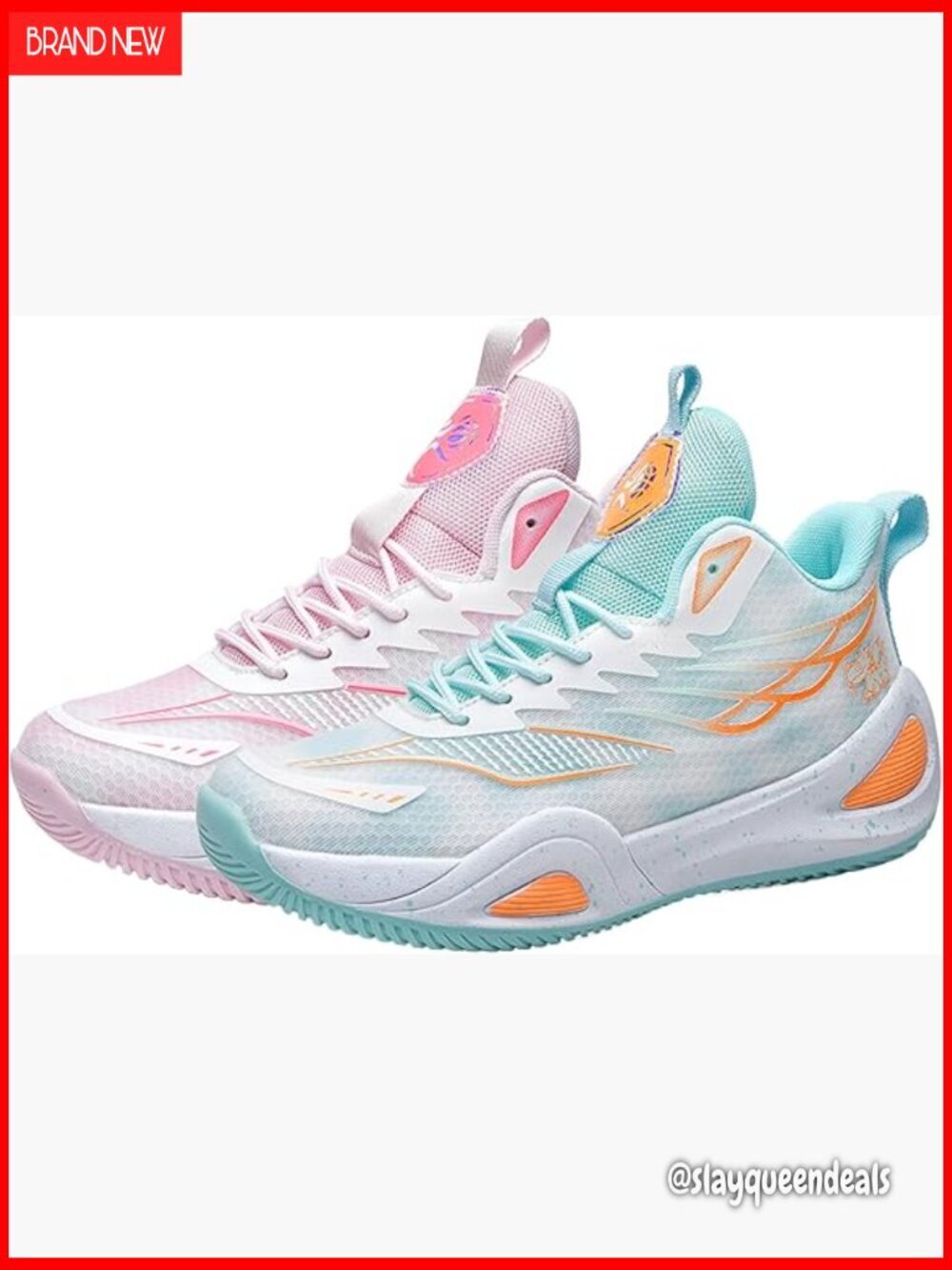 High Top Basketball Shoes Breathable Non-Slip Athletic Sneakers Training Sport